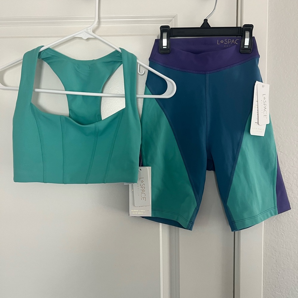 LSpace Actice top and shorts